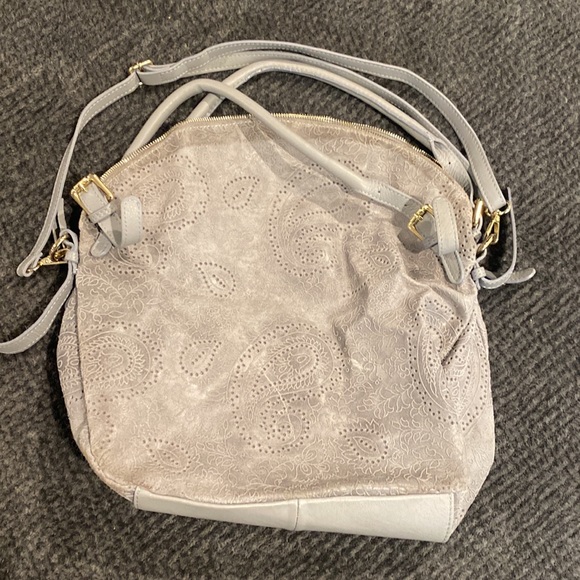 Grey Paisley Purse - Picture 2 of 7